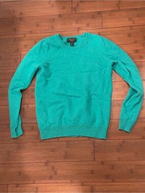 Charter Club Teal Crewneck Sweater